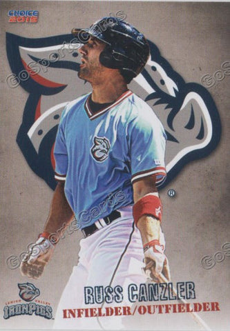 2015 Lehigh Valley IronPigs Russ Canzler 2nd