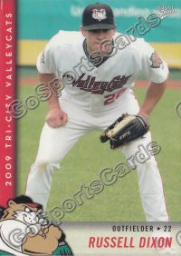 2009 Tri City ValleyCats Russell Dixon