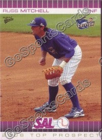 2006 South Atlantic League SAL Top Russ Mitchell