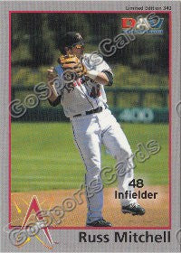 2010 albuquerque Isotopes DAV #340 Russ Mitchell