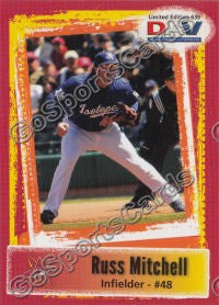 2011 Albuquerque Isotopes DAV Russ Mitchell