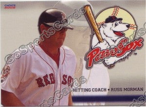 2008 Pawtucket Red Sox Russ Morman