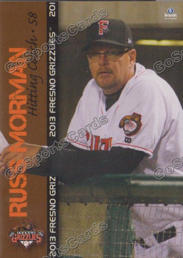 2013 Fresno Grizzlies Russ Morman