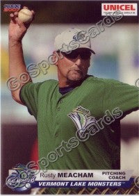 2007 Vermont Lake Monsters Rusty Meacham