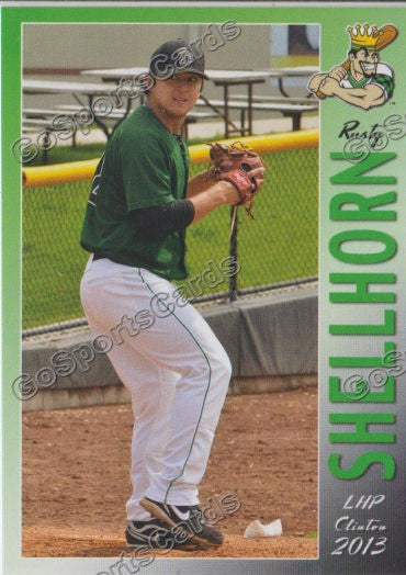 2013 Clinton Lumberkings Rusty Shellhorn