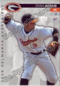 2008 Delmarva Shorebirds Ryan Adams