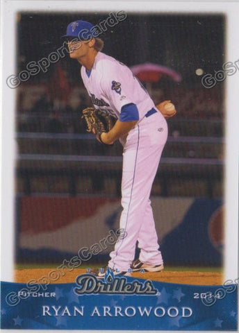 2014 Tulsa Drillers Ryan Arrowood