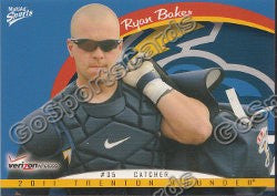 2011 Trenton Thunder Ryan Baker