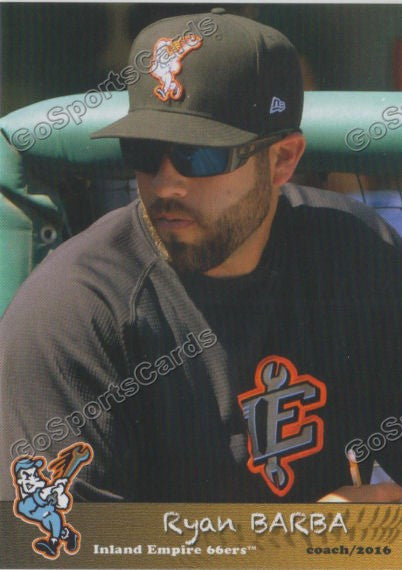 2016 Inland Empire 66ers Ryan Barba