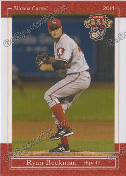 2014 Altoona Curve Ryan Beckman