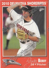 2010 Delmarva Shorebirds Ryan Berry
