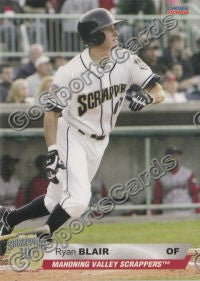 2008 Mahoning Valley Scrappers Ryan Blair