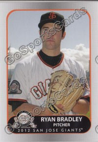 2012 San Jose Giants Ryan Bradley