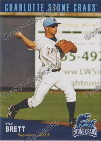 2013 Charlotte Stone Crabs Ryan Brett