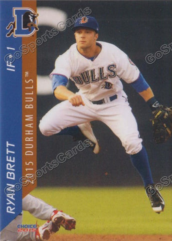 2015 Durham Bulls Ryan Brett