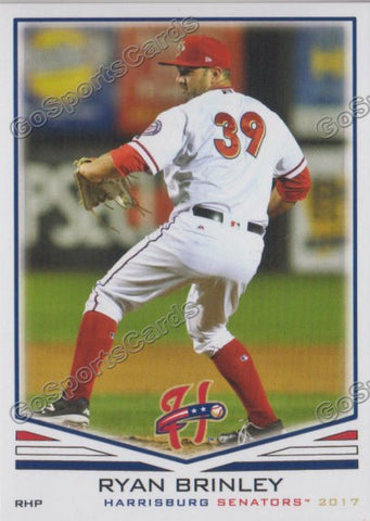 2017 Harrisburg Senators Ryan Brinley