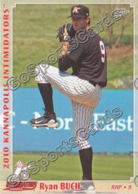 2010 Kannapolis Intimidators Ryan Buch