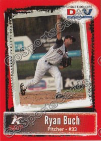 2011 Kannapolis Intimidators DAV Ryan Buch