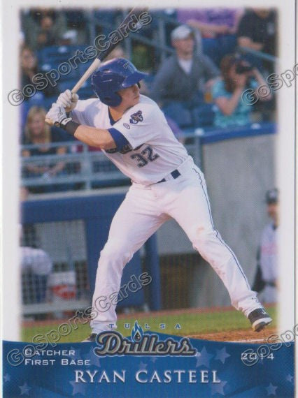 2014 Tulsa Drillers Ryan Casteel