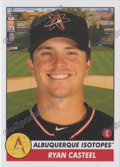 2015 Albuquerque Isotopes Ryan Casteel