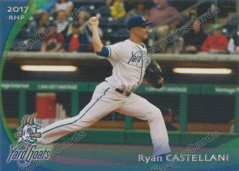 2017 Hartford Yard Goats Ryan Castellani