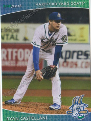2018 Hartford Yard Goats Ryan Castellani