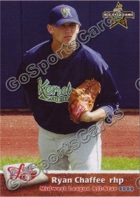 2009 MidWest League All Star Western Division Ryan Chaffee