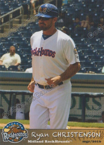 2016 Midland RockHounds Ryan Christenson