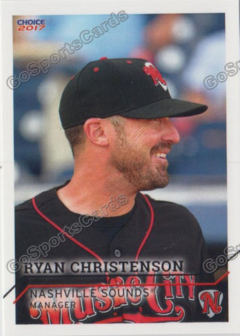 2017 Nashville Sounds Ryan Christenson