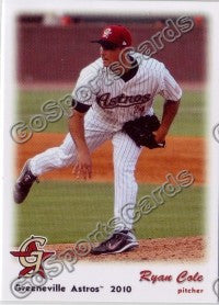 2010 Greeneville Astros Ryan Cole
