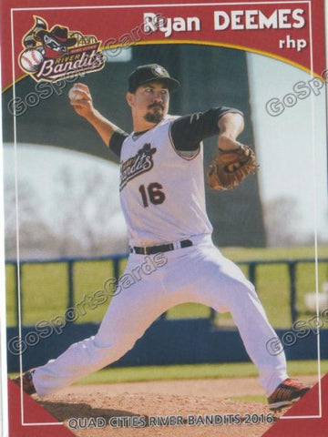 2016 Quad Cities River Bandits Ryan Deemes