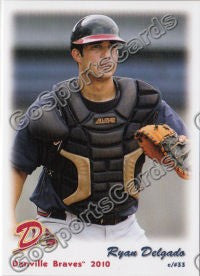 2010 Danville Braves Ryan Delgado