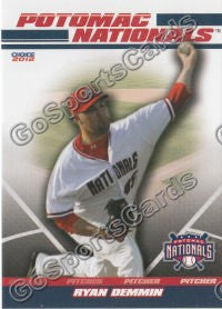 2012 Potomac Nationals Ryan Demmin