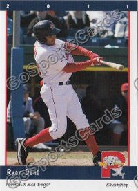 2011 Portland Sea Dogs Ryan Dent