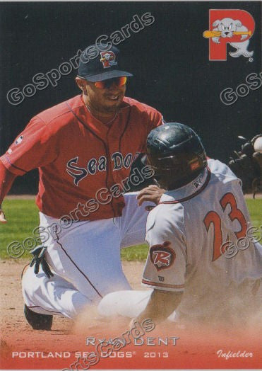2013 Portland Sea Dogs Ryan dent