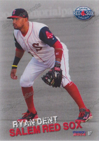 2014 Salem Red Sox Ryan Dent