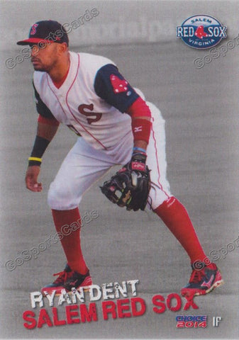 2014 Salem Red Sox Ryan Dent