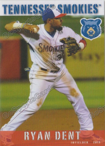 2015 Tennessee Smokies Ryan Dent