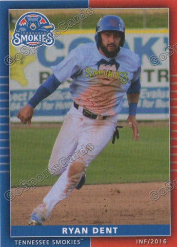 2016 Tennessee Smokies Ryan Dent