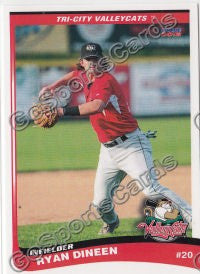 2012 Tri City ValleyCats Ryan Dineen