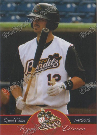 2013 Quad Cities River Bandits Ryan Dineen