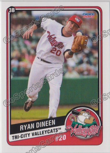 2013 Tri City ValleyCats Ryan Dineen