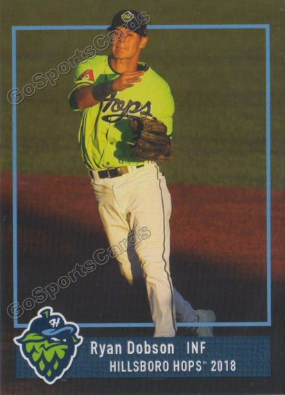 2018 Hillsboro Hops Ryan Dobson