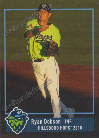 2018 Hillsboro Hops Ryan Dobson