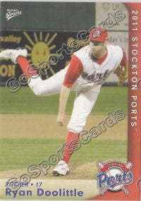 2011 Stockton Ports Ryan Doolittle