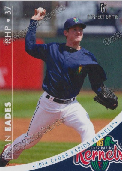 2014 Cedar Rapids Kernels Ryan Eades