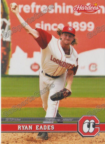 2017 Chattanooga Lookouts Ryan Eades