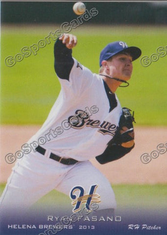 2013 Helena Brewers Ryan Fasano