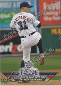 2011 Lehigh Valley IronPigs Ryan Feierabend