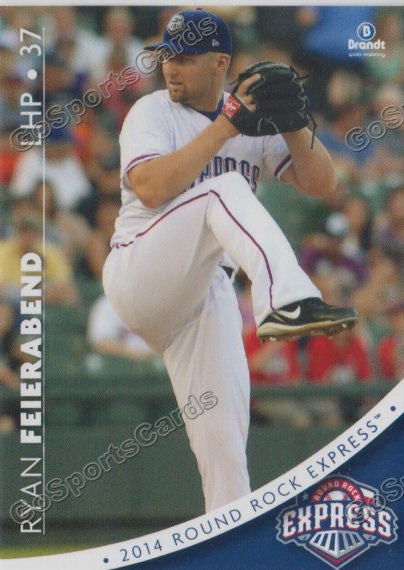 2014 Round Rock Express Ryan Feierabend
